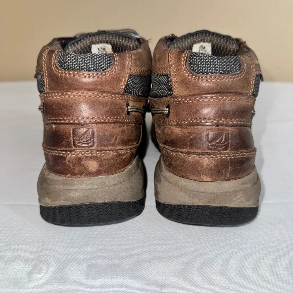 Sperry Top Sider Rugged Waterproof Brown Men's Boots Size 8.5.‎